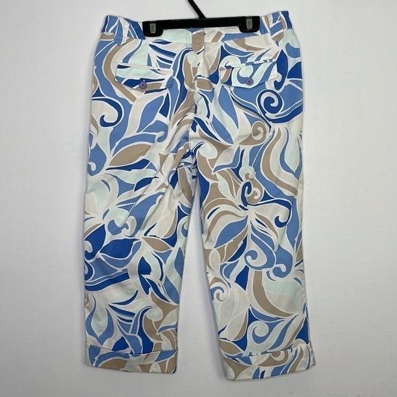 Vuarnet golf sport capri abstract print pants - Picture 6 of 8